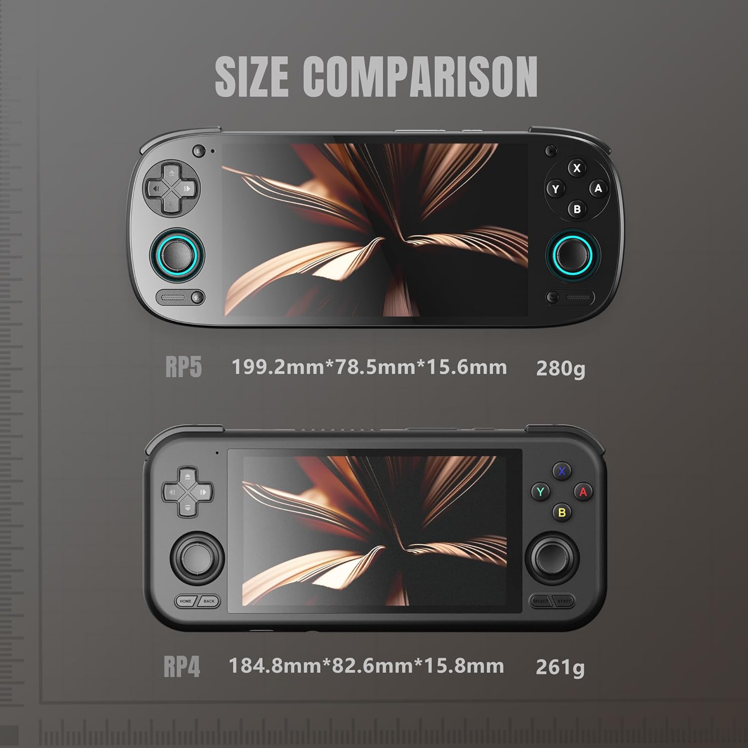 Retroid Pocket 5 - Consola de juegos de mano, 8+128G, pantalla táctil de 5.5 pulgadas, 1080p, portátil para juegos Android con Adreno 650 GPU y WiFi 6/BT5.1, procesador Snapdragon 865, Android 13
