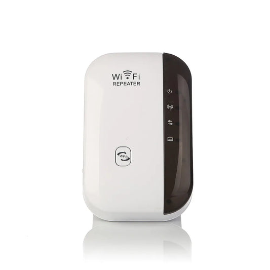 Wifi Extender Signal Booster, 300Mbps Wifi Range Extender,Wireless Repeater, Internet Booster with Ethernet Ports, WPS Setup